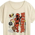 thumbnail image 3 of Marvel Deadpool & Wolverine - Notebook Doodles - Women's Short Sleeve Graphic T-Shirt, 3 of 5