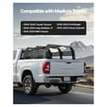 thumbnail image 2 of Truck Bed Rack for Tacoma Ranger Gladiator JT Colorado Canyon - Adjustable Overland Racks for Mid-Size Trucks - 900lbs Capacity Steel Utility Rack, 2 of 9