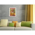 thumbnail image 4 of Mexico - Senorita with Fruit Bowl - Vintage Travel Poster by Jorge González Camarena c.1951 - Master Art Print (Unframed) 13in x 19in, 4 of 4