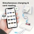 thumbnail image 3 of LEEYNEER Multi-Device Memory Card Reader  5in 1 USB OTG Adapter with Micro SD And SD Card Slot  Supports SD/Micro SD/SDHC/SDXC/MMC for iPhone/iPad  USB C And USB A Devices, 3 of 6
