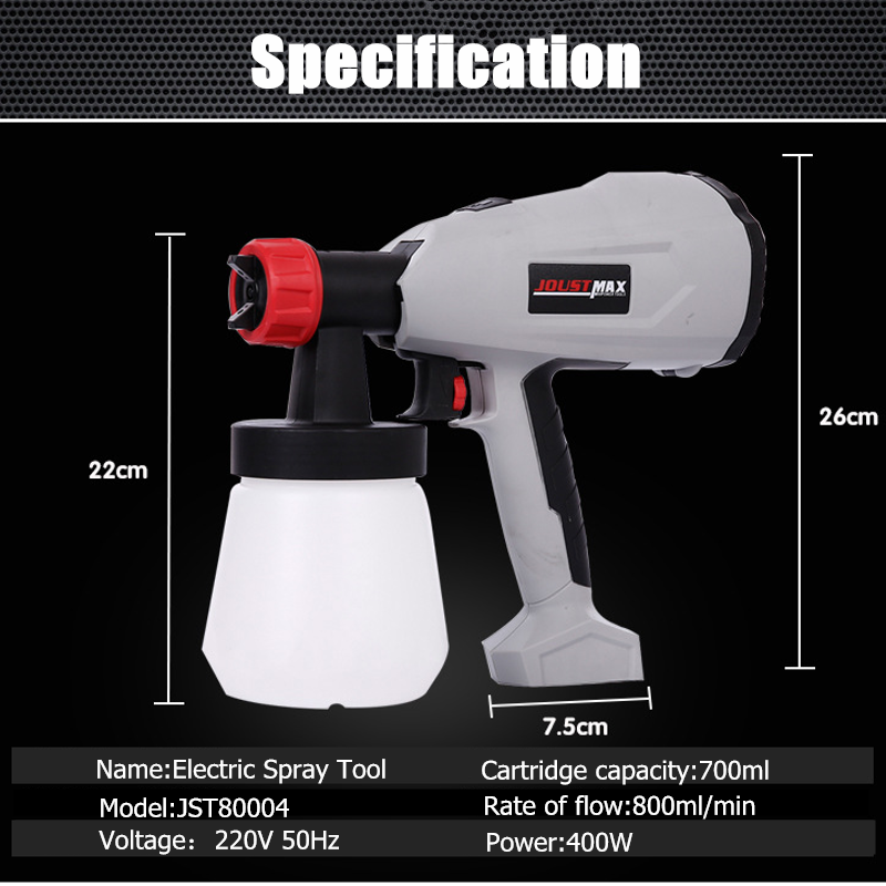 220V 400W Electric Paint Gun er Airless House Fence Room Car Painting