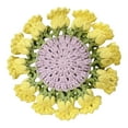thumbnail image 4 of YWIYIUD 1PC 3.94inch Vintage Crochet Pattern Flower Bouquet Flower Insulation Pads Knitting Kit with Cotton Thread for Desktop Protection DIY Craft Accessories Tools Set and Home Decoration, 4 of 6