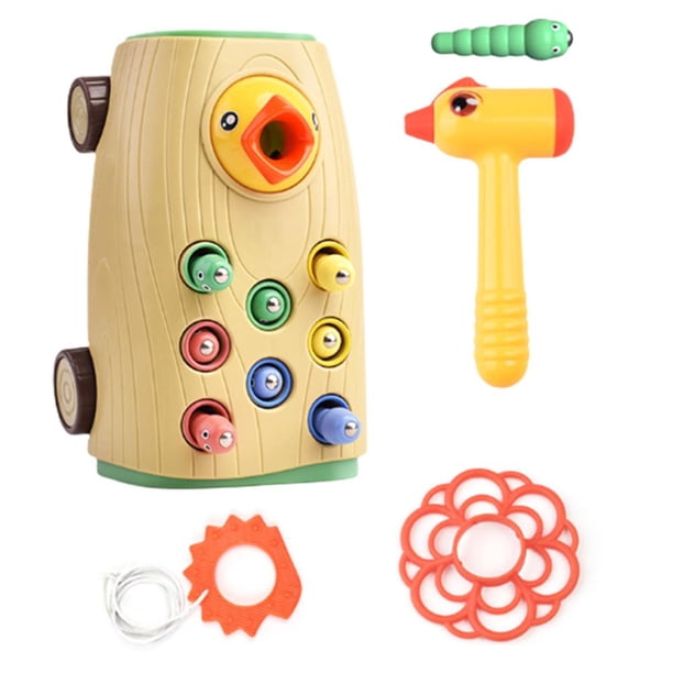 Juego De Captura Y Alimentación De Pájaro Carpintero Juego De Captura De Insectos De Pájaro Carpintero Juguetes Educativos Para Niños Sin Sabor Eigraketly FN005536-00