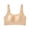 Beige, variant on Women's Sensitive Skin Bra Wireless Bralette with Cotton-Like Feel Soft Cup Bra for Daily Wear Beige M