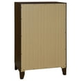 thumbnail image 6 of Coaster Welsley 4-Drawer Rectangular Transitional Wood Chest in Walnut, 6 of 13
