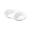 White [2 squares], variant on Hot Pot BBQ Dipping Sauce Dishes, 3 Compartment Multi-Purpose Condiment Trays, PP Plastic Seasoning Bowls for Family Gatherings, Stackable Sauce Dish Set - White