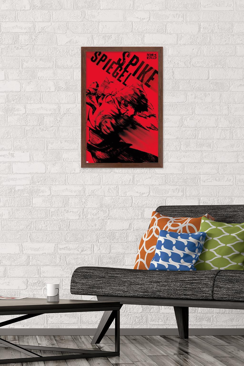 Cowboy Bebop - Blur Wall Poster, 14.725" x 22.375", Framed