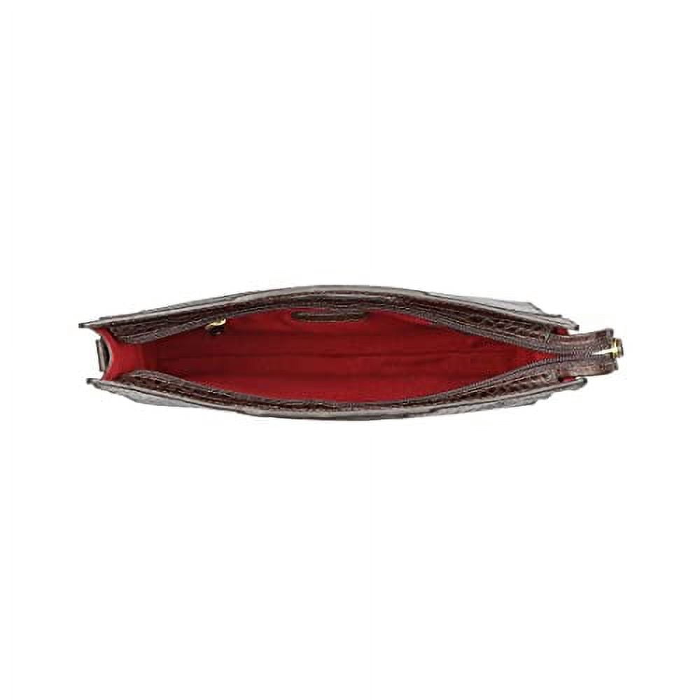Hidesign Leather Fashion Women's Briefcase Bag & Shoulder Bag with a Detachable & Adjustable Shoulder Strap - size ( 12"L x 11"H x 2"W )