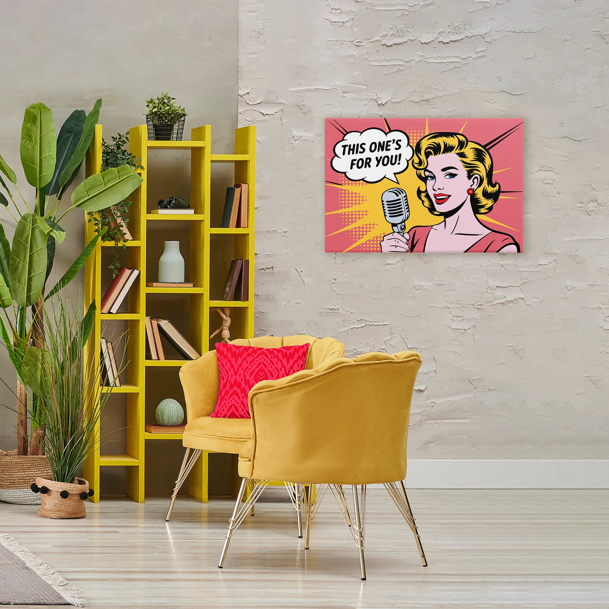 Stupell Industries This One's For You Canvas Wall Art, design by Andreas Magnusson
