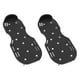 thumbnail image 2 of Zapatos aireadores de césped, hebillas de aleación de Zinc de plástico, zapatos con pinchos para césped, accesorios de jardín con correas ajustables, color negro, 2 of 14