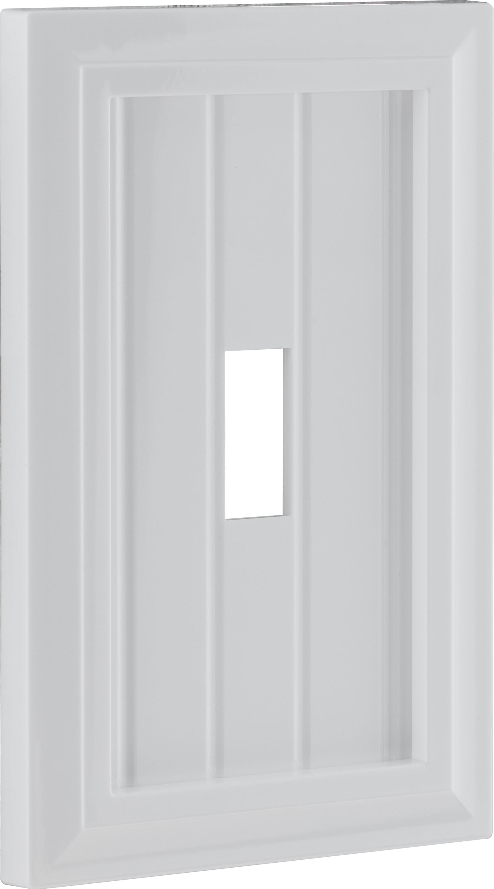 Ultra Pro Screwless Wallplate, Single Toggle, Switch Plate, White Coastal
