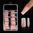 thumbnail image 6 of Milue Press on Netural Solid Color Fake Nails Elegant and Reusable Manicure Tool, 6 of 11