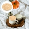 thumbnail image 6 of 3Pcs Bamboo Wood Yogurt Jar Lids with Sunflower Design Sealing Covers, 6 of 8