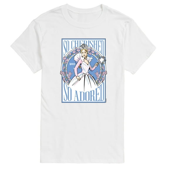 Wicked: Part 2 -  Glinda So Cherished - Men's Short Sleeve Graphic T-Shirt