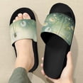 thumbnail image 3 of HELLHERO Dandelion Daisy Anti-Slip Slide Sandals, Lightweight EVA Slippers for Outdoor House, 3 of 5