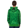 thumbnail image 4 of Minecraft Hoodie Men's Creeper Video Game Zip Up Hooded Costume Sweatshirt, 4 of 5