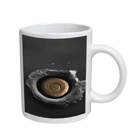 KuzmarK Coffee Cup Mug 11 Ounce - Bullet Hole