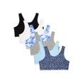 thumbnail image 1 of Fruit of the Loom Girls Cotton Sports Bra 6-Pack, Style-94022, 1 of 6