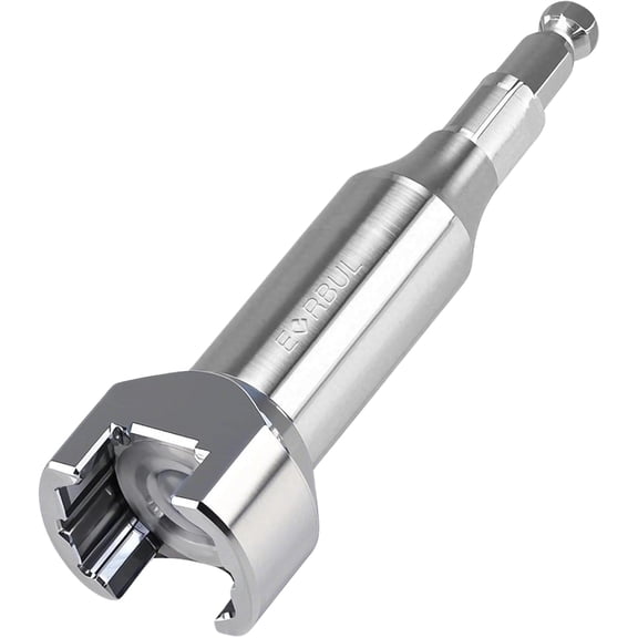 Stainless Steel 3/4" Strut Channel Adapter Nuts & Bolts Drill Bit Socket Wrench Tool for 19mm Bolt Head Fit for 1-5/8" 2-7/16" Channels and Struts