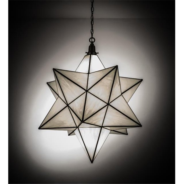 Meyda 162853 Pendentif Étoile Morave de 32 Pouces