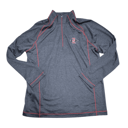 Tommy Bahama Collegiate San Diego State Men's Half Zip Sweatshirt Size S
