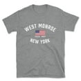 thumbnail image 1 of West Monroe New York Patriot Men's Cotton T-Shirt, 1 of 1
