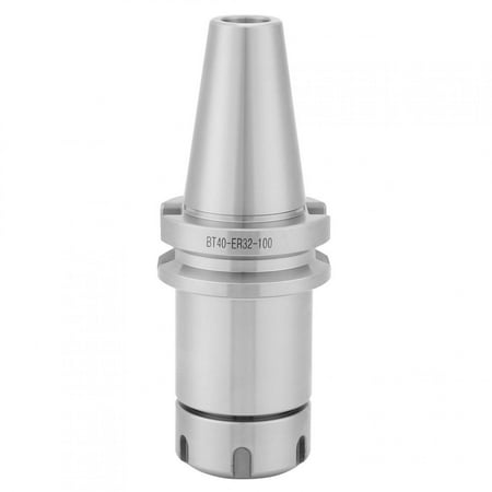 

BT40-ER32-100 High Speed Steel Collet Chuck Holder CNC Milling Lathe Spindle Tool