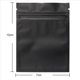 thumbnail image 3 of Paquete 300 Bolsas Una Prueba Olores - 3 x 4 Pulgadas Bolsas Mylar Resellables Que Se Pueden Volver Una Sellar Bolsa Aluminio Bolsa Cremallera Negro Mate, 3 of 6