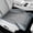 Gray, variant on FLORICH Car Seat Extender Leg Support Cushion for Driver Seat and Office Chair, Leather, Memory Foam Car Seat Cushion - Comfortable Support for Long Drives, Black