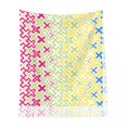 thumbnail image 2 of Foulard à Franges pour Femmes, Texture Géométrique, Long Châle, Léger et Chaud, 2 of 6