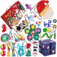 thumbnail image 1 of Wangsaura Christmas Fidget Toy Cartoon Kid Brain Training Stress Relief Toys, 1 of 8