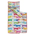 thumbnail image 2 of Colorful Funny Dachshund Toddler Nap Mats for Kids Preschool,Sleeping Mat Bag or Kids,Toddler Sleeping Bag,Toddler Nap Mat or Daycare, 2 of 6