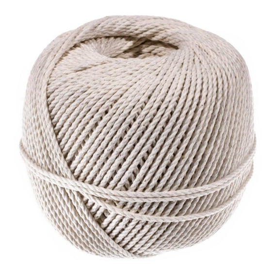 Craft County - 3 MM Cotton Seine Mason Twine - 1000 Foot Ball