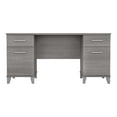 thumbnail image 2 of Bush Furniture Somerset 60W Office Desk with Drawers Platinum Gray, 2 of 10