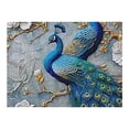 thumbnail image 2 of Awypu Peacock Flowers Tree Wooden Jigsaw Puzzle Challenging Difficult Wood Puzzles for Adults Gift for Family Friends 500 PCS, 2 of 4