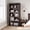 Dark cherry, variant on Farmhouse 5-Shelf Bookcase, 67.4" Tall Wooden Storage Shelf for Living Room, Home Office & Bedroom