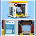 thumbnail image 6 of MOC City Retail Station Gas Station Car Wash Series Building Block Model Convenience Store Bricks Toys for Children DIY Gifts, 6 of 9