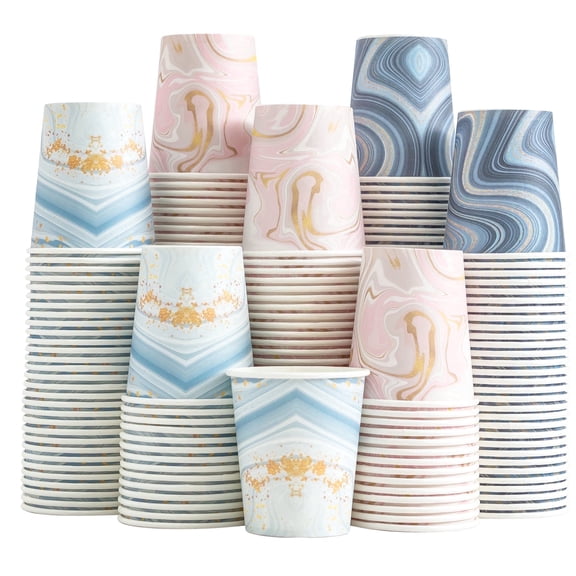 Lamosi Paper Cups Disposable Cups Small Cups, 3 oz, 300 Count