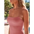 thumbnail image 5 of Womens Summer Casual Slip Dresses Spaghetti Strap Bodycon Maxi Dress Pink XS, 5 of 8