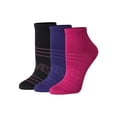 thumbnail image 3 of Hanes Women's Ankle Socks, Moves, 3-Pack, Size 5-9, 3 of 6