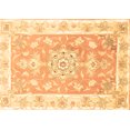 thumbnail image 1 of Ahgly Company Indoor Rectangle Medallion Brown Traditional Area Rugs, 7' x 9', 1 of 4
