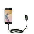 thumbnail image 1 of Gomadic Intelligent Compact Car / Auto DC Charger suitable for the Samsung Galaxy J7 / J7 Prime - 2A / 10W power at half the size. Uses Gomadic TipExc, 1 of 4