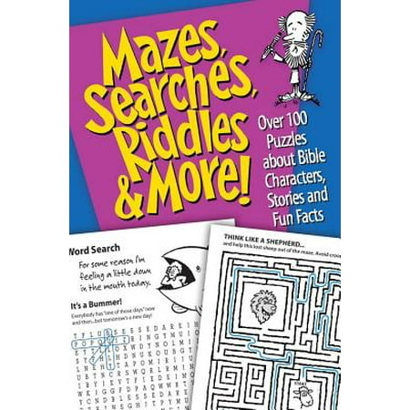 Fun Facts About Christmas Songs Mazes, Searches, Riddles & More : Over 1,000 Puzzles about Bible Characters, Stories, and Fun Facts ()