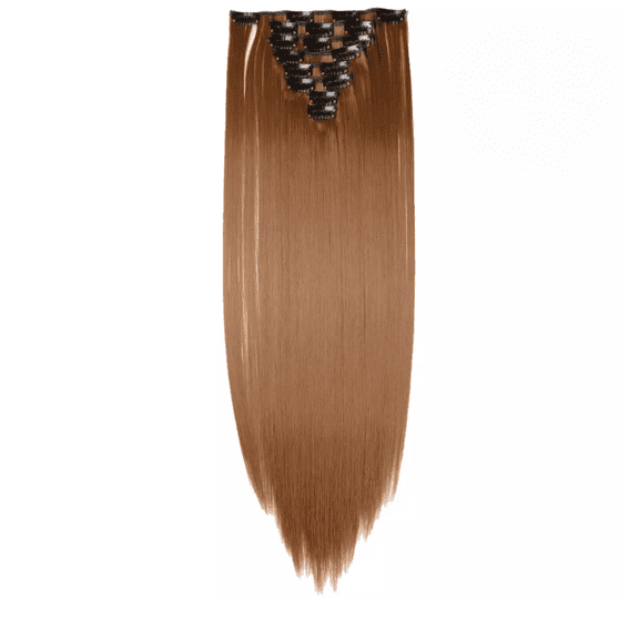 Clip In Hair Extensions Light Brown Lexi Noel Beauty