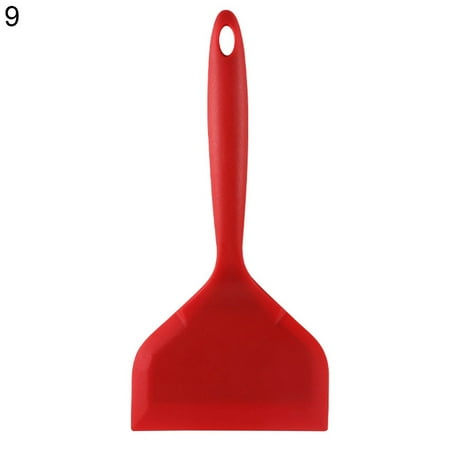 

Trayknick Good Flexibility Cooking Shovel Anti-slip Silicone No Sharp Edges Kitchen Spatula Shovel Baking Tool