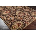thumbnail image 4 of Mark&Day Wool Rugs, 9x12 Lyon Traditional Dark Brown Area Rug, Brown Beige Red Carpet for Living Room, Bedroom or Kitchen (9' x 12'), 4 of 4