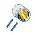 thumbnail image 2 of 1 Set Badminton Racket Beginner Training Outdoor Sports Leisure Toys Badminton Set for Outdoor Playing (1 Set Blue Racket, 3 Badmintons), 2 of 8