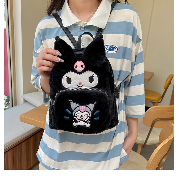 anime mini backpack Cute Plush Cartoon for Women This is the perfect gift for any horror fan Fairy Tail Anime Mini Backpack