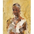 thumbnail image 2 of Wiley, Marta 26x31 Gold Ornate Wood Framed with Double Matting Museum Art Print Titled - Tranquility VII, 2 of 4