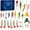 fishing advent calendar, variant on Advent Calendar Fishing Christmas Countdown - 24 Days Fishing Lures Set for Fisher Adult Men Teen Boys - 2025 Xmas Surprise Gift